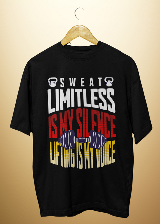 LIMITLESS is my silence lifting is my voice